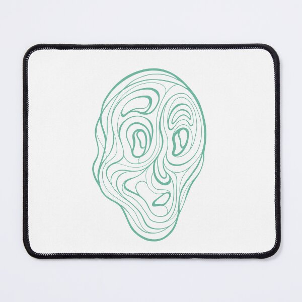 Item preview, Line Art Face Doubt (green) designed and sold by Alesa-Aleks.