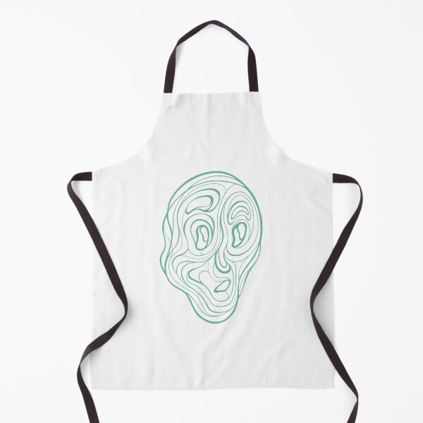 Item preview, Line Art Face Doubt (green) designed and sold by Alesa-Aleks.