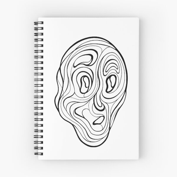 Item preview, Line Art Face Doubt designed and sold by Alesa-Aleks.