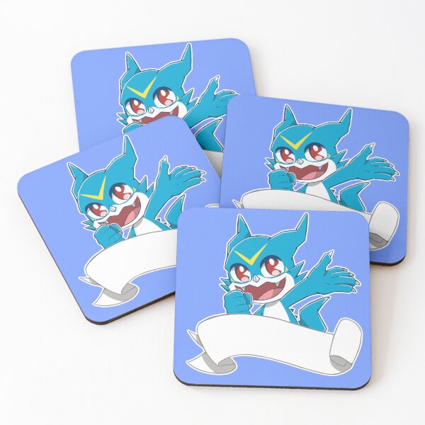Item preview, Veemon w/ Blank Banner designed and sold by Vidard Corner.