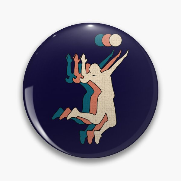 Item preview, Retro Volleyball Motion Art - Stylish Volleyball Player Design designed and sold by Serbin.