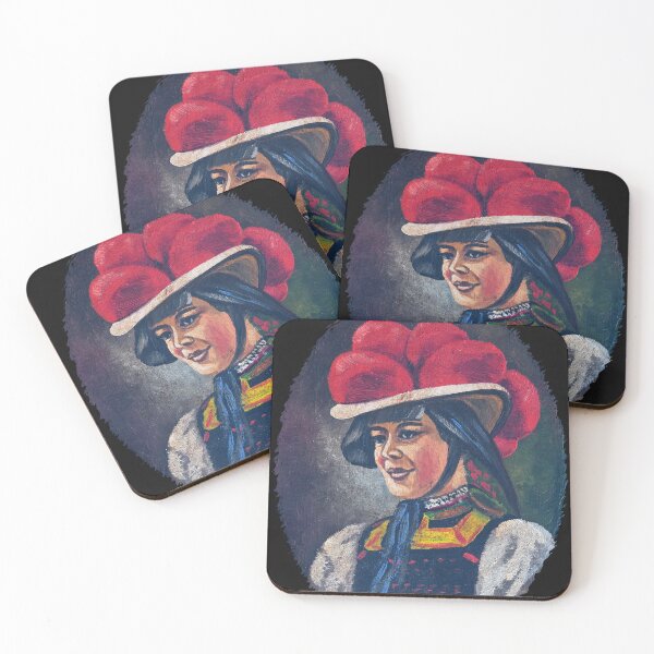 Item preview, Black Forest girl with Bollenhut designed and sold by iL PhotoArt Germany.