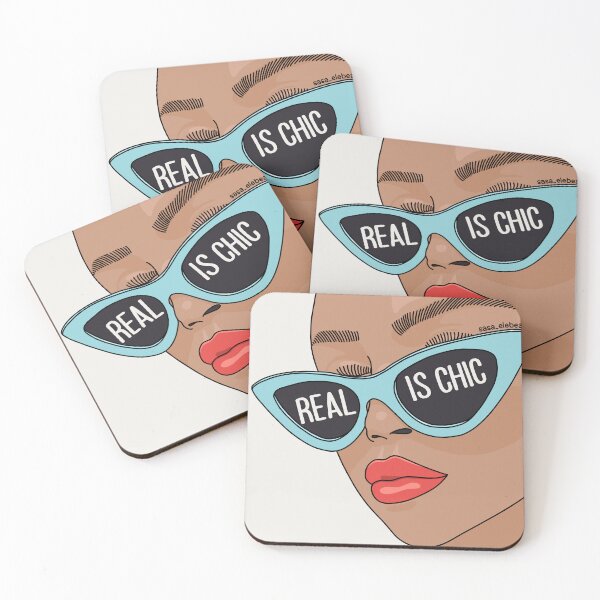 Item preview, Real is chic by Sasa Elebea designed and sold by Sabrina Brugmann.
