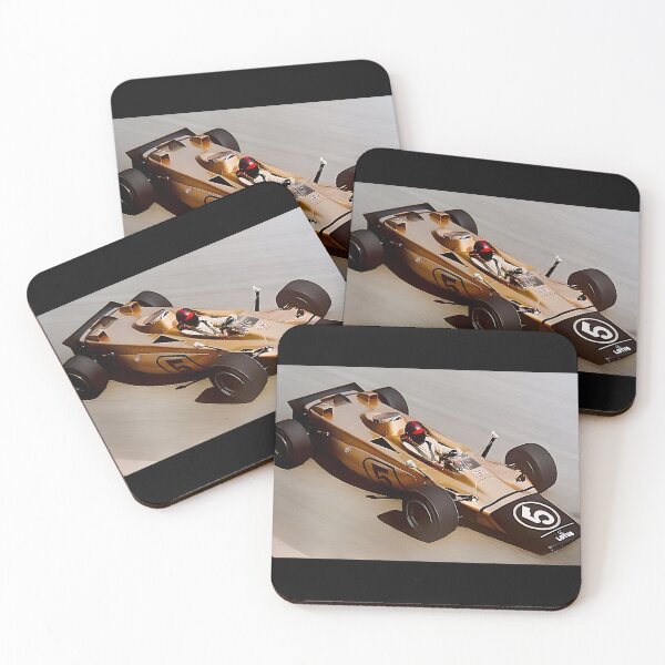 Item preview, Old Vintage racing Cars Emmo Fittipaldi in the Lotus 56 at Monza '71 | designed and sold by Helios Be. Lavsh.