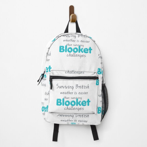 Item preview, Surviving British weather is easier than surviving Blooket challenges designed and sold by Mirosi-S.