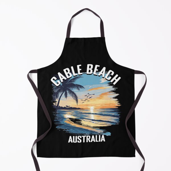 Item preview, Cable Beach - Australia (with White Lettering) designed and sold by VelvetRoom.