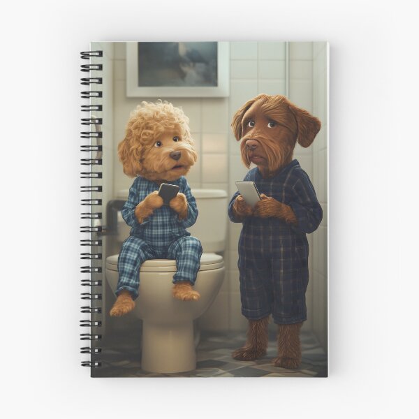 Item preview, Mischievous Doodle Brothers designed and sold by Artflow Pixel Studios.