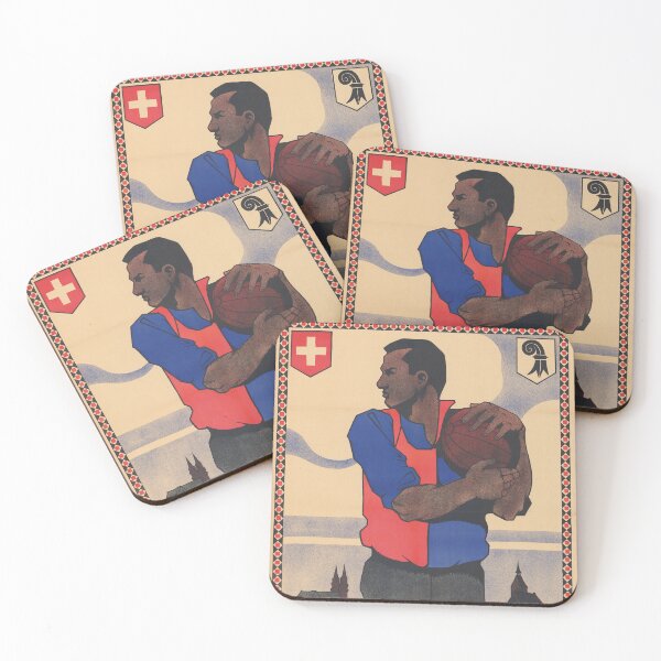 Item preview, Retro Football Club Basel Poster designed and sold by InnerCitadel.