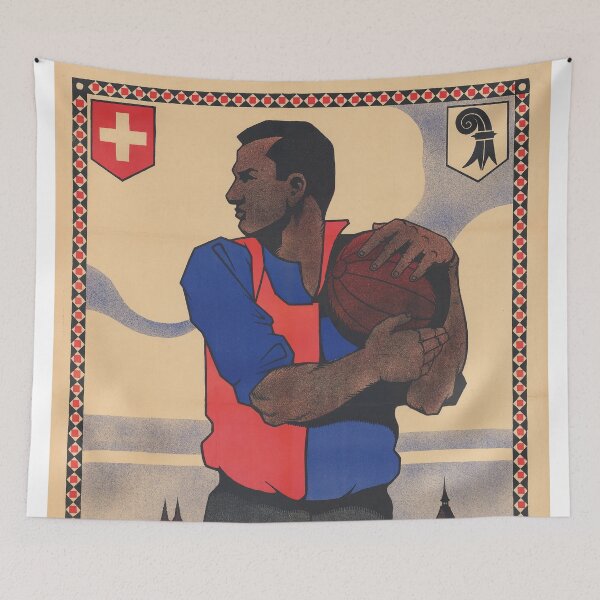 Item preview, Retro Football Club Basel Poster designed and sold by InnerCitadel.