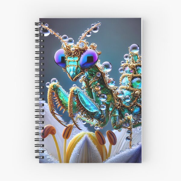 Item preview, Bejewelled Praying Mantis designed and sold by Vibranta Studio.