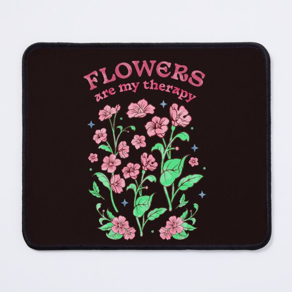 Item preview, Flowers are my therapy designed and sold by FrameFlow.