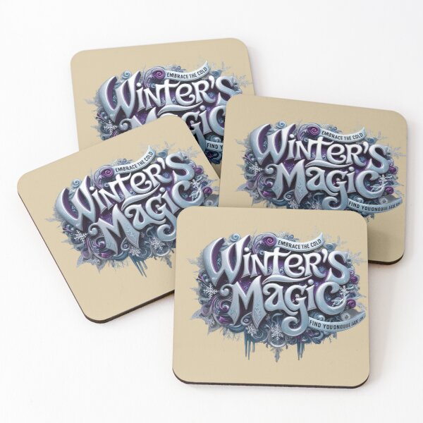 Item preview, Winter's Magic - Holiday Seasonal Typography designed and sold by Craft Ctyle.