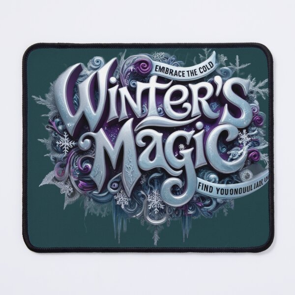 Item preview, Winter's Magic - Holiday Seasonal Typography designed and sold by Craft Ctyle.