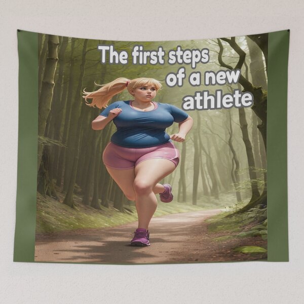 Item preview, The First Steps Of A New Athlete designed and sold by Surreallytee.