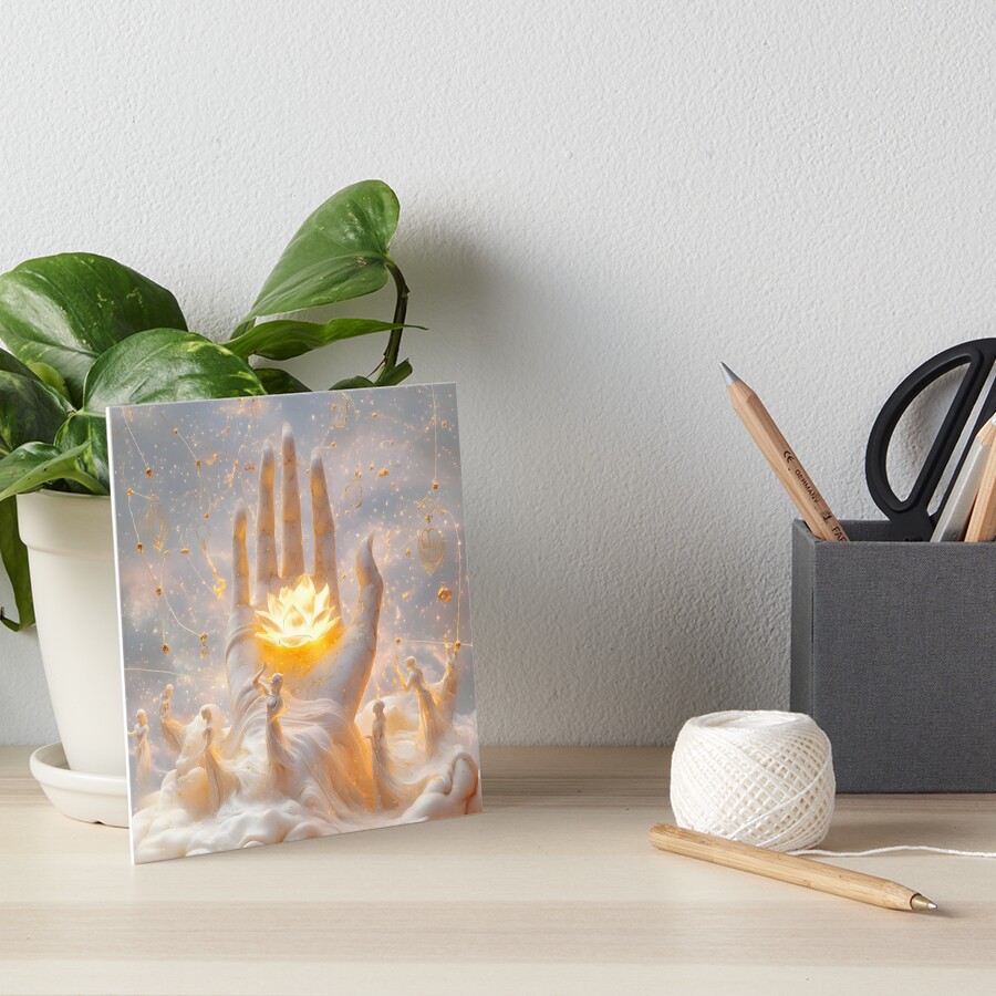 Item preview, Art Board Print designed and sold by AI-Only.