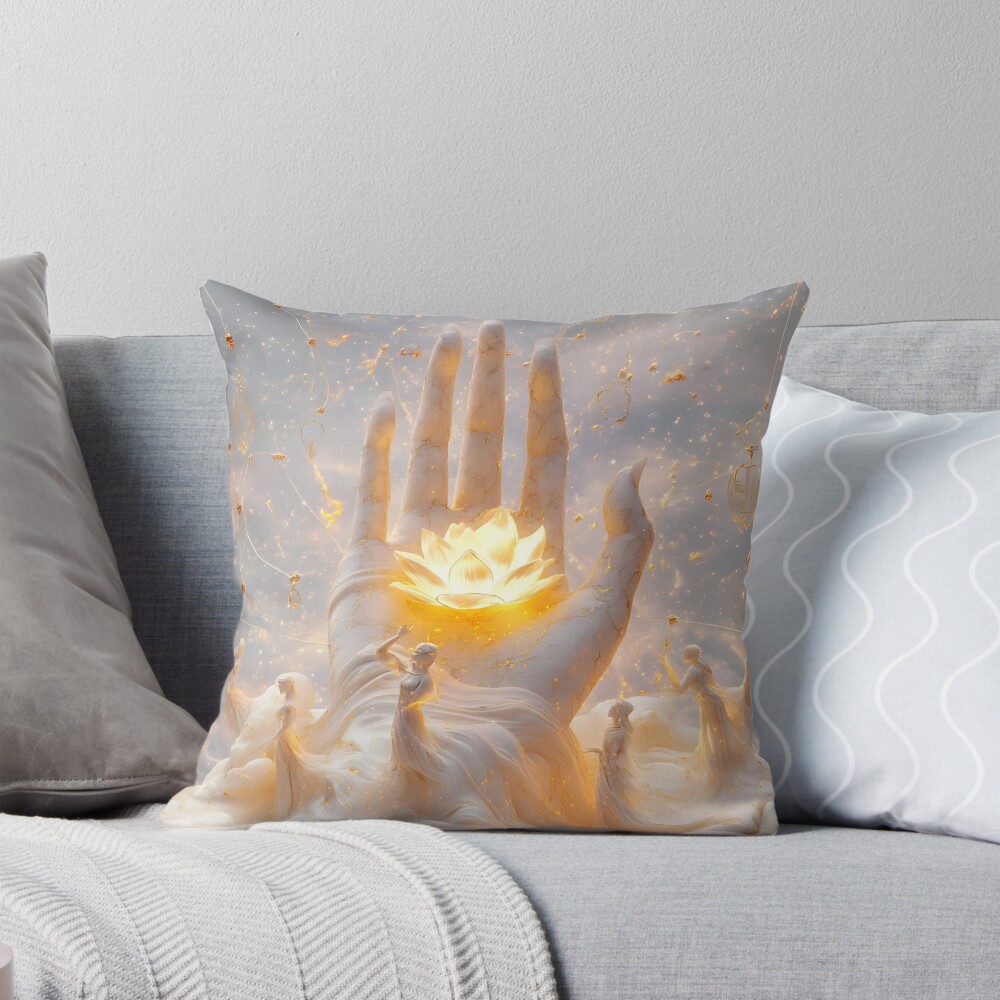 Item preview, Throw Pillow designed and sold by AI-Only.