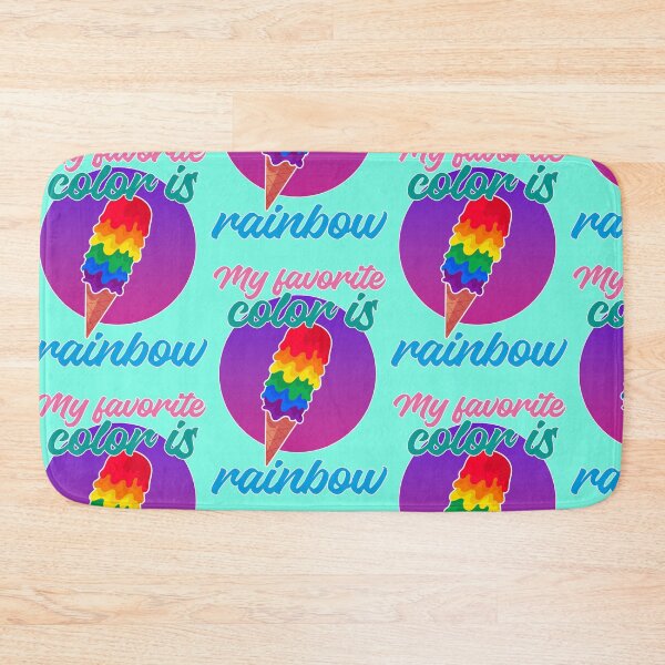 Item preview, My favorite color is rainbow, LGBTQIA quote designed and sold by Mauswohn.