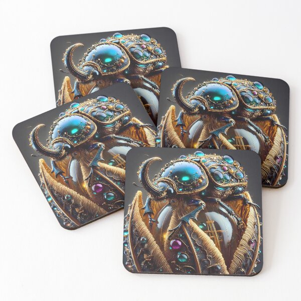 Item preview, Bejewelled Beatle designed and sold by Vibranta Studio.