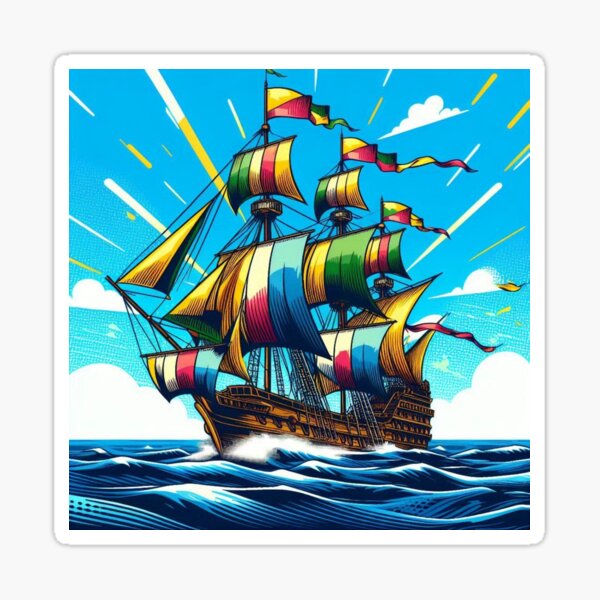 Item preview, old sailing ship designed and sold by Dogandesighn.