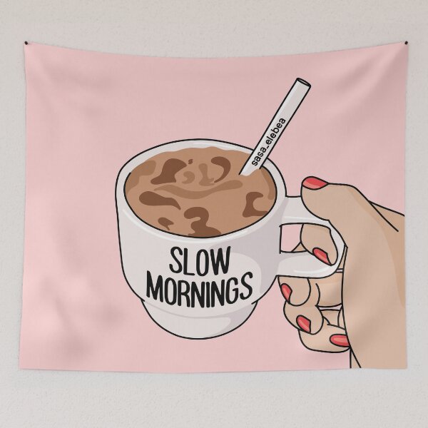 Item preview, Slow mornings by Sasa Elebea designed and sold by Sabrina Brugmann.