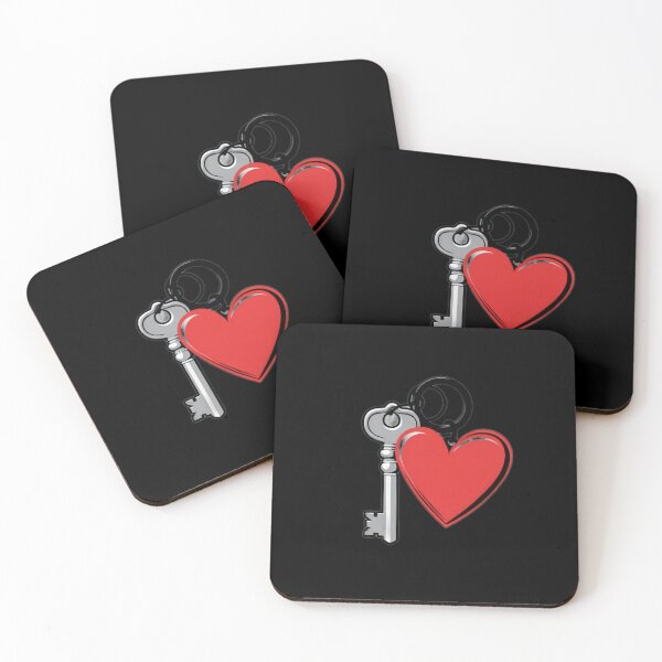 Item preview, Valentines Day key with heart,Valentine heart,valentine art,valentine design designed and sold by Expressions-Sel.