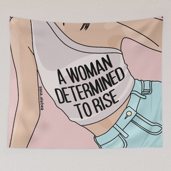 Item preview, A woman determined to rise designed and sold by Sabrina Brugmann.