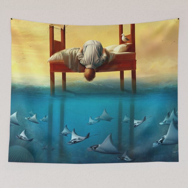 Item preview, The Bed That Sailed Away designed and sold by DVerissimo.