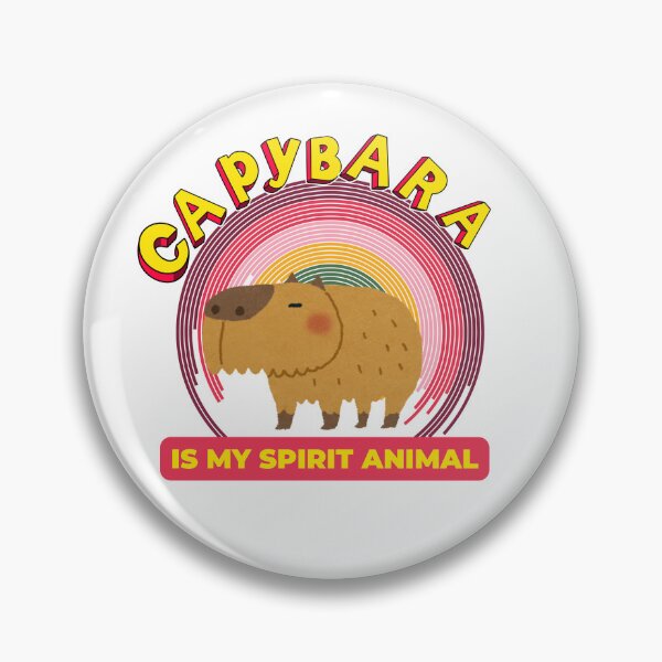 Item preview, Capybara Is My Spirit Animal designed and sold by ULTRAMAX_DESIGN.