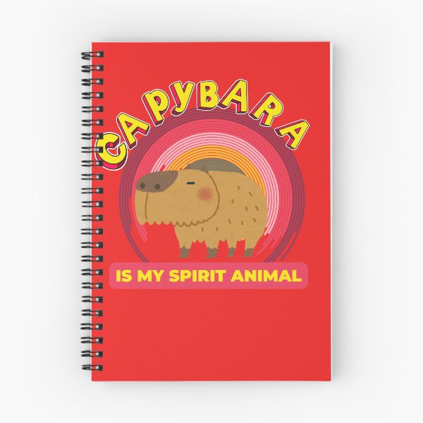Item preview, Capybara Is My Spirit Animal designed and sold by ULTRAMAX_DESIGN.