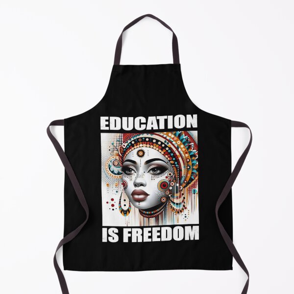 Item preview, Black History Teacher Education Is Freedom Nice Afro Women Gift designed and sold by Creat-Des.