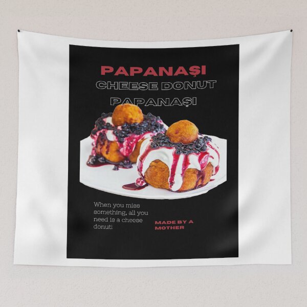 Item preview, Romanian Papanasi - Cheese Donuts designed and sold by ZenaDesign.