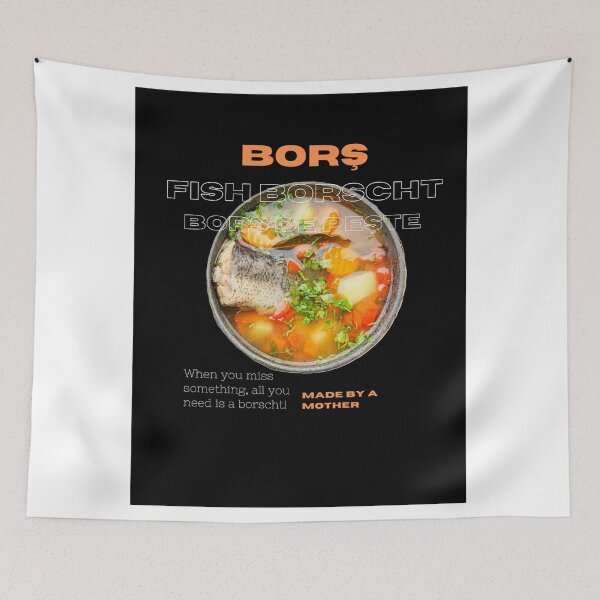Item preview, Homemade Fish Soup designed and sold by ZenaDesign.
