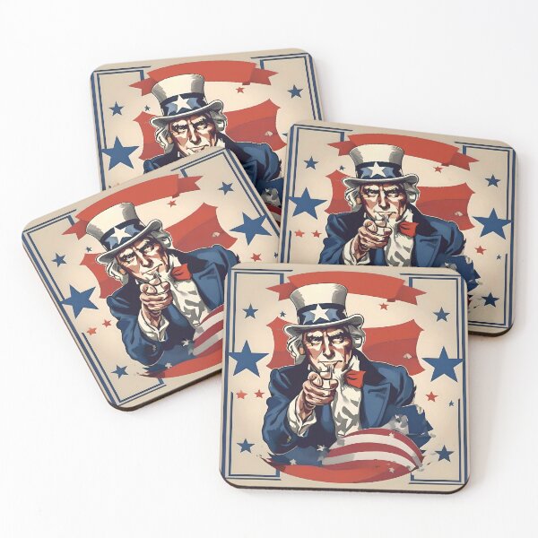 Item preview, USA's Sam no quote designed and sold by Dead Presidents.