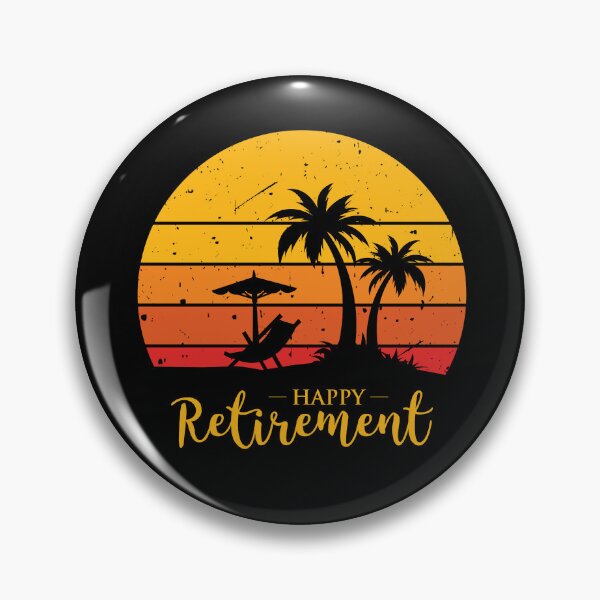 Item preview, Happy retirement designed and sold by Oval Shop.