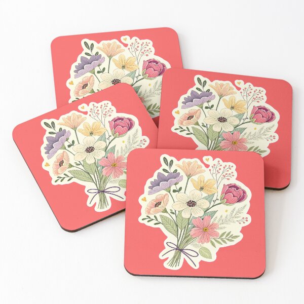 Item preview, Spring bouquet in pastel colors! designed and sold by AhArtMe.