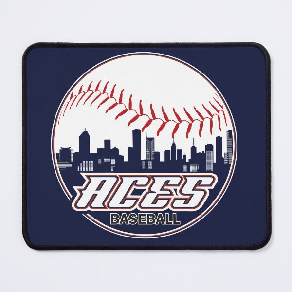 Item preview, Melbourne Aces Australian Baseball ABL Vector Graphic Digital Art Illustration designed and sold by Digitising Booth.