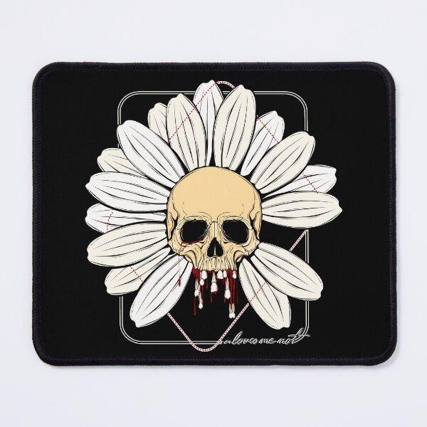 Item preview,  Loves me not Skull Flower designed and sold by vonKowen.