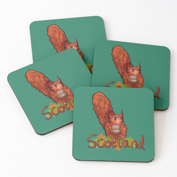 Item preview, Scottish Red Squirrel, digital art designed and sold by Purple-Thistle-249.