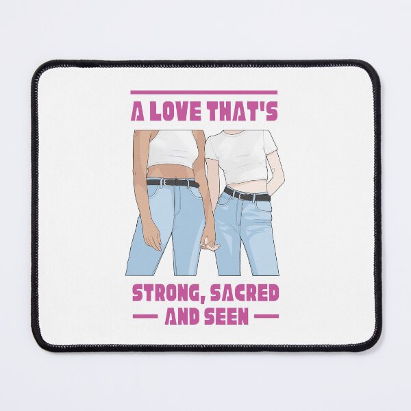 Item preview, Sacred Love | Love is Love Lesbian Couple designed and sold by ObsidianDaz.