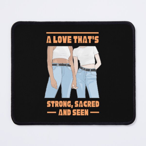 Item preview, Sacred Love | Love is Love Lesbian Couple designed and sold by ObsidianDaz.