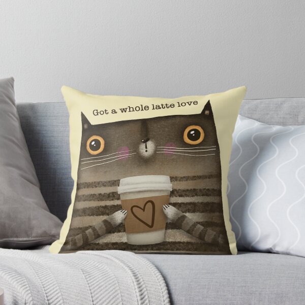 Item preview, Latte Love Cat designed and sold by poket.piktures.