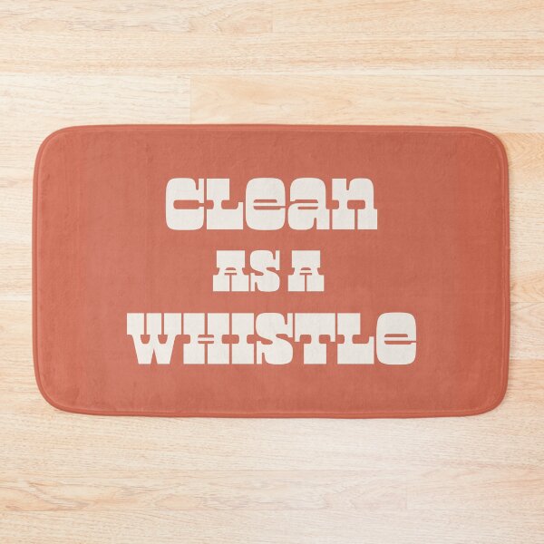 Item preview,  Clean as whistle quote (Brown Tone) designed and sold by Paigaam.