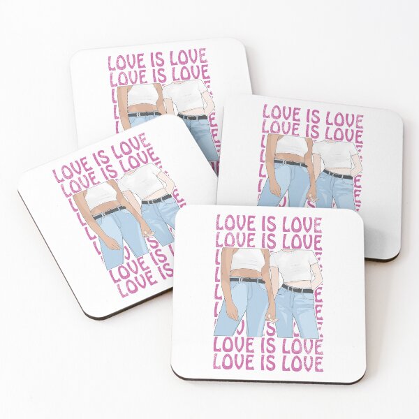 Item preview, Love is Love | Lesbian Couple Holding Hands designed and sold by ObsidianDaz.