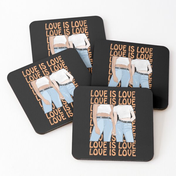 Item preview, Love is Love | Lesbian Couple Holding Hands designed and sold by ObsidianDaz.