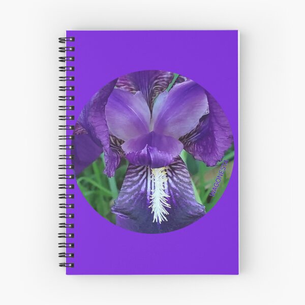 Item preview, Floral - Purple Iris by Wagonesta  designed and sold by Wagonesta.