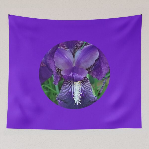 Item preview, Floral - Purple Iris by Wagonesta  designed and sold by Wagonesta.