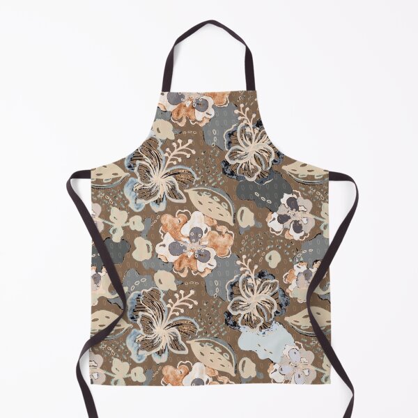 Item preview, Floral Print in Earthy Tones designed and sold by Sharon Schwalbe.