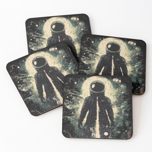 Item preview, Astronaut, Space, nebula Sci-Fi design. designed and sold by Shoot-The-Moon.