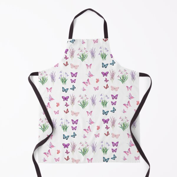 Item preview, Floral Elements with Flying Butterflies designed and sold by widianeworld.