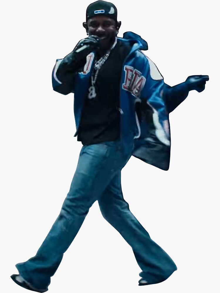 Aperçu 3 sur 3. Sticker avec l'œuvre Kendrick Lamar en concert à LIX créée et vendue par happysailor3.
